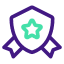 shield - Future proof purple green
