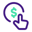 subscription - Affordable purple green