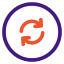 synchronize - ongoing SEO purple orange