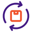 recycle - regular updates purple orange