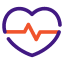 heartbeat - SEO Health Checks purple orange