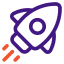 rocket - Performance optimisation purple orange